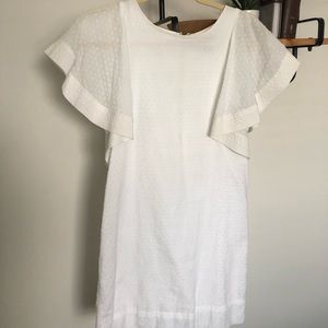 J Crew White Dress